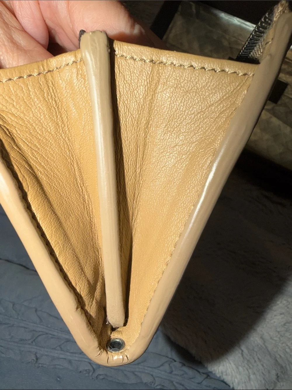 Bottega Veneta Tan Intrecciato Zip Wallet